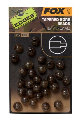 FOX Camo Tapered Bore Beads 6mm