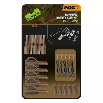 Fox Edges Camo running safety clip ólomklipsz szett 5db/cs