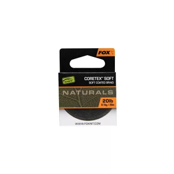   Fox edges naturals coretex soft fonott előkezsinór 20m 20lb