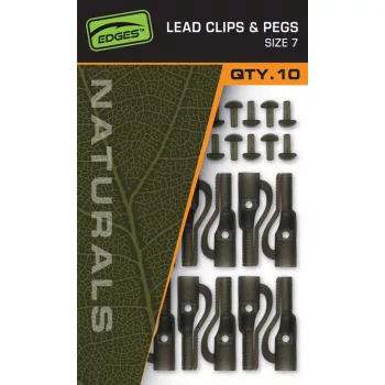 Fox edges naturals lead clips-pegs ólomklipsz 7