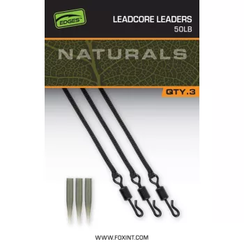 Fox edges naturals leadcore leaders 50lb 75cm