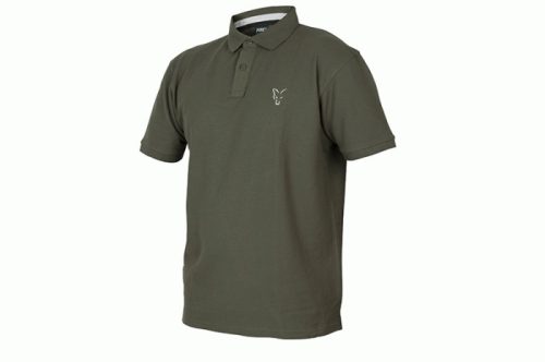 Fox Collection Green/Silver Polo Shirt L