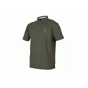 Fox Collection Green/Silver Polo Shirt XXXL