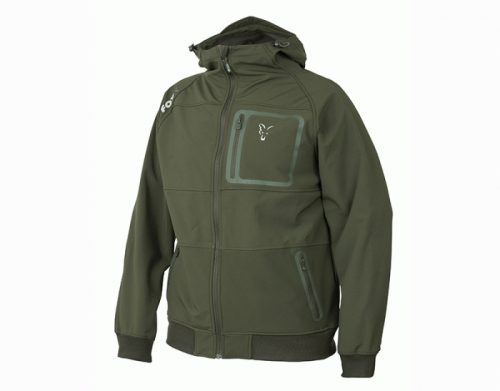 Fox Collection Green/Silver Shell Hoodie XXXL