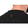 Fox collection t black&orange rövid ujjú póló S