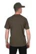 Fox collection t green&black rövid ujjú póló XL