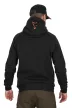 Fox collection lw hoody black&orange kapucnis cipzáras pulóver M