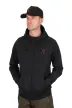 Fox collection lw hoody black&orange kapucnis cipzáras pulóver XXL