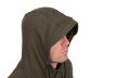 Fox collection lw hoody green&black kapucnis cipzáras pulóver XL