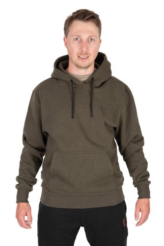 Fox collection hoodie green&black kapucnis pulóver XXXL