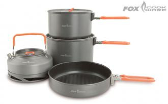 FOX Pan Set Medium 3 Piece Főzőkészlet