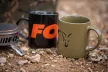 Fox collection mug black/orange pohár 350ml