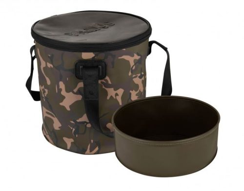 FOX Aquos Camolite Bucket And Insert Tároló 34x33cm