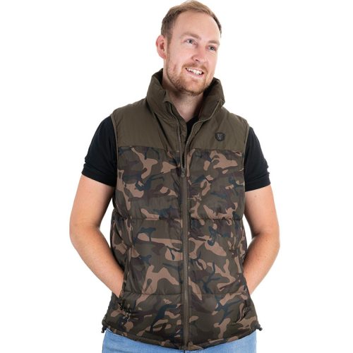 FOX Camo/Khaki RS Gilet Mellény XXL-es