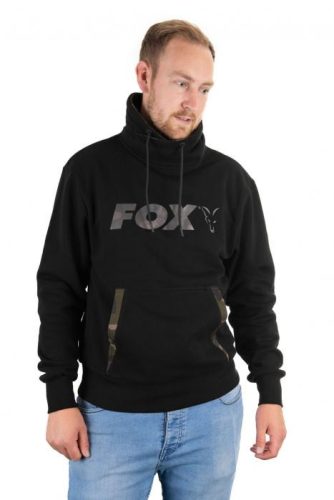 FOX Black/Camo High Neck Pulóver S-es