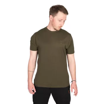 Fox khaki large print t rövid ujjú póló XXL