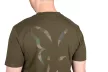 Fox khaki large print t rövid ujjú póló XXL