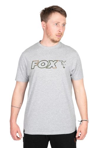 Fox ltd lw grey marl t rövid ujjú póló S