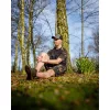 Fox black/camo outline t-shirt rövid ujjú póló S