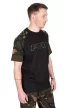 Fox black/camo outline t-shirt rövid ujjú póló L