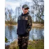   Fox lw black/camo split zip hoody kapucnis cipzáros pulóver M