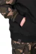 Fox lw black/camo split zip hoody kapucnis cipzáros pulóver XL