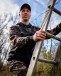 Fox lw black/camo split zip hoody kapucnis cipzáros pulóver XXXL