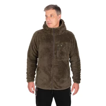   Fox khaki hd premium full zip teddy jacket cipzáros dzseki S