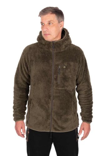 Fox khaki hd premium full zip teddy jacket cipzáros dzseki 3XL