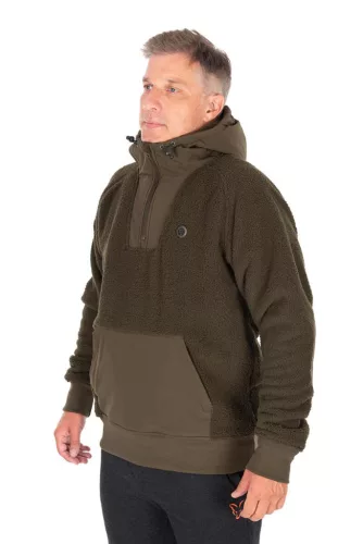 Fox olive sherpa hybrid jacket kabát M