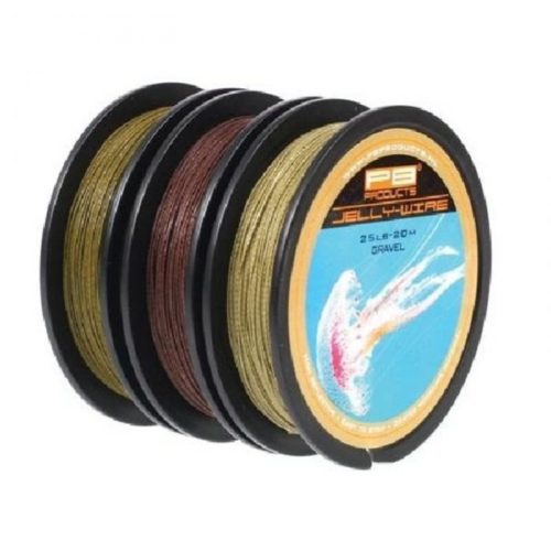 PB Product Jelly Wire Előkezsinór 20m 25lb Gravel