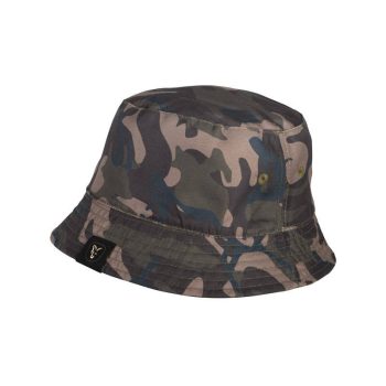 FOX Khaki Camo Reversible Bucket Sapka