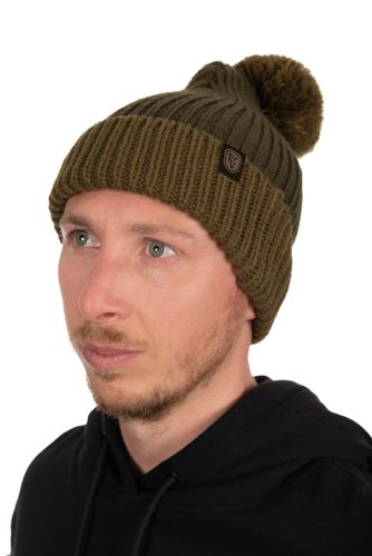 Fox Merino Bobble Heavy Olive sapka