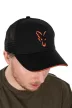 Fox collection trucker cap black&orange sapka