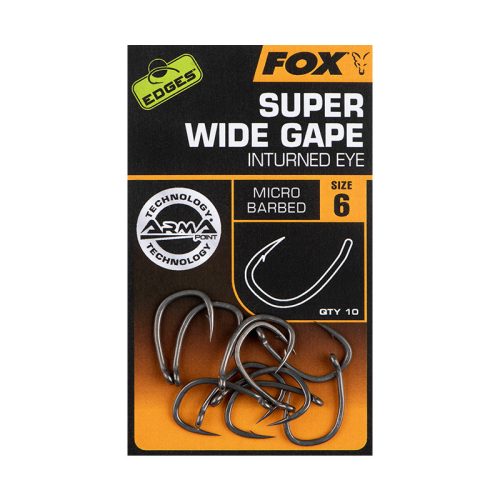 Fox Edges Super Wide Gape horog 2