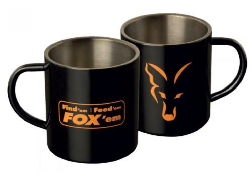 Fox Stainless Steel Mug Bögre 400ml