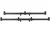 Fox Extra Wide Buzz Bars x2 3 botos