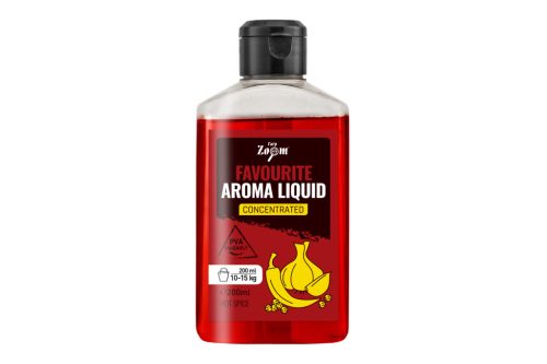 Carp zoom favourite folyékony aroma 200ml csípős, fűszeres