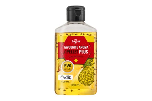 Carp zoom favourite folyékony aroma pellettel 200ml ananász