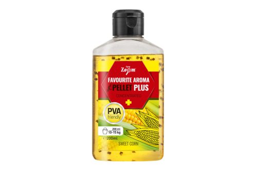 Carp zoom favourite folyékony aroma pellettel 200ml édes kukorica