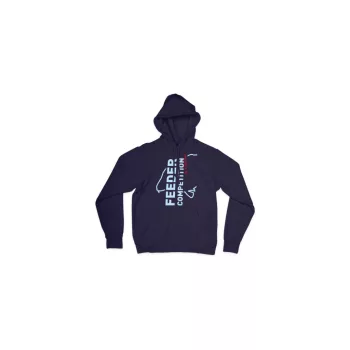 Feeder competition kapucnis pulóver kék S