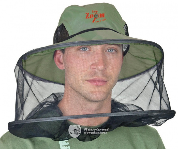 Carp-Zoom fejvédő szúnyoghálós kalap