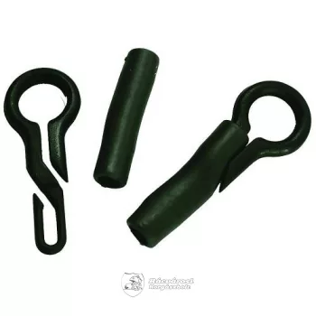 Carp zoom Gyorskapocs + Zárócső 5 db Zöld