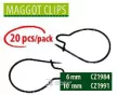 Carp zoom Csontigyűrű 6 mm 20 db