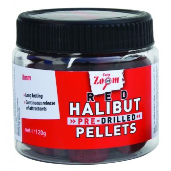 Carp Zoom Piros Fúrt Halibut Horogpellet 15mm 120g