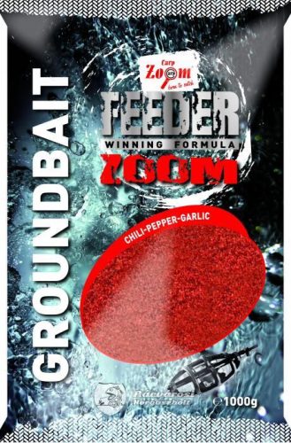 Carp Zoom Feeder Zoom 1kg Chilis, Borsos, Fokhagymás Etetőanyag