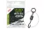 Carp zoom spinner swivel mikrogyűrűs gyorskapocs 7-es