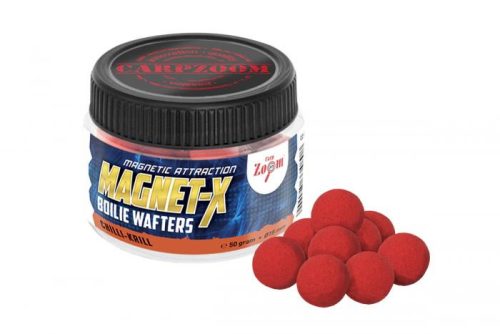 Carp Zoom Magnet-X Boilie Wafters Prémium Horogcsali Chili És Rák