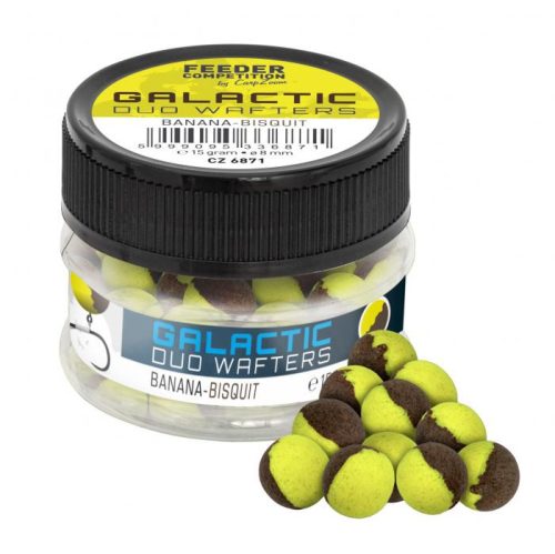 Carp Zoom Feeder Competition Galactic Dou Wafters Banán És Keksz 8mm