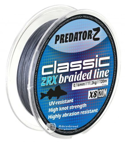 Predator-Z Classic ZRX 120m 0,20mm Fonott Horgász Zsinór